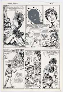Kerry Gammill and Tom Palmer Fallen Angels #1 Story Page 8 Original Art (Marvel, 1987). | Heritage