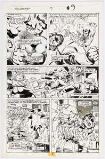 John Byrne and Klaus Janson Wolverine #17 Story Page 7 Original Art (Marvel, 1989). | Heritage