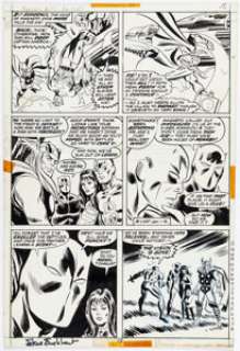 Don Heck and Mike Esposito The Avengers #111 Story Page 11 Original Art (Marvel, 1973). | Heritage