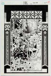 Tony Harris and Ray Snyder Chronos #10 Cover Original Art (DC, 1999).