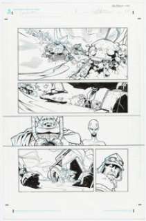 Scott Hepburn and Dan Parsons Star Wars: Clone Wars #7 Story Page 17 Original Art (Dark Horse, 2009).