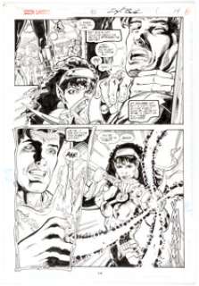 Darryl Banks and Romeo Tanghal Green Lantern #83 Story Page 14 Original Art (DC, 1997).