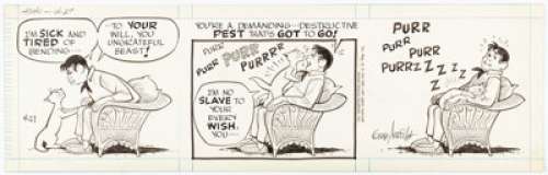 Gus Arriola Gordo Daily Comic Strip Original Art dated 4-27-63 (United Feature Syndicate, 1963).