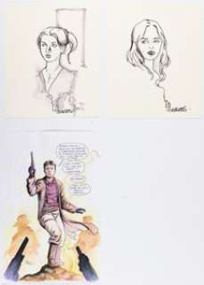 Georges Jeanty and Chris Moreno - Buffy the Vampire Slayer and Firefly Illustration Original Art Group of 3 (c. 2007). (Total: 3 Original Art)