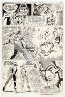 Mike Grell and Vince Colletta Warlord #27 Story Page 17 Original Art (DC, 1979). | Heritage