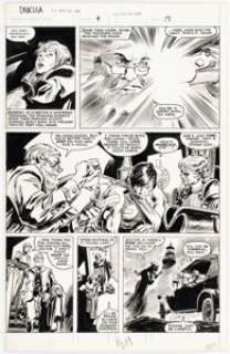 Gene Colan and Tom Palmer The Tomb of Dracula #4 Story Page 15 Original Art (Marvel, 1980). | Heritage