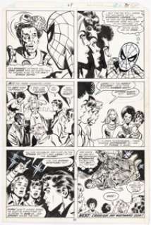 Frank Springer The Spectacular Spider-Man #24 Story Page 17 Original Art (Marvel, 1978). | Heritage