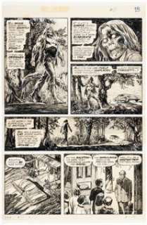 Alfredo Alcala Tales of the Zombie #7 Story Page 16 Original Art (Marvel, 1974). | Heritage