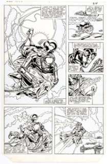 Walt Simonson and Tom Palmer Star Wars #58 Story Page 18 Original Art (May, 1982). | Heritage
