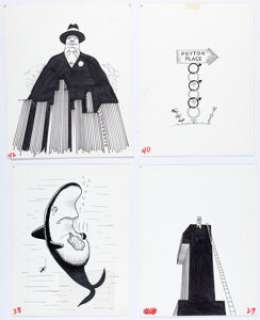 Al Jaffee Rotten Rhymes and Other Crimes Story Pages Original Group of 76 (Signet, 1978). (Total: 76 Items) | Heritage