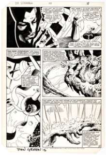 Dan Green and Terry Austin Doctor Strange #58 Story Page 8 Original Art (Marvel, 1983). | Heritage