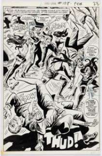 Ross Andru and Mike Esposito Superman’s Girl Friend, Lois Lane #108 Rose & Thorn Splash Page 7 Original Art (DC, 1971). | Heritage