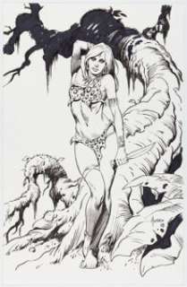 Joe Jusko - Sheena Specialty Illustration Original Art (2018). | Heritage