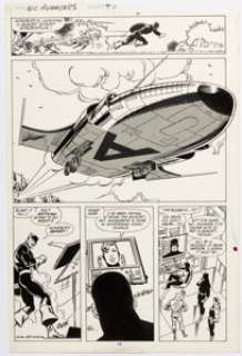 John Byrne and Mike Machlan West Coast Avengers #47 Story Page 9 Original Art (Marvel, 1989). | Heritage