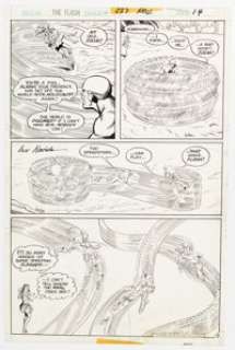 Irv Novick and Frank McLaughlin The Flash #237 Story Page 9 Original Art (DC, 1975). | Heritage