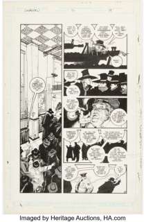 Bill Sienkiewicz The Shadow #2 Story Page 19 Original Art (DC, 1987). | Heritage