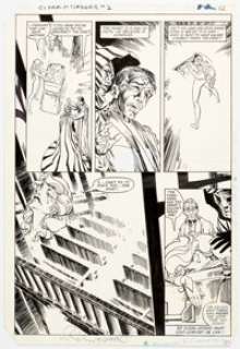 Rick Leonardi and Terry Austin Cloak and Dagger #2 Story Page 11 Original Art (Marvel, 1983). | Heritage