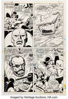 Sal Buscema and Sam Grainger The Avengers #68 Story Page 6 Original Art (Marvel, 1969). | Heritage