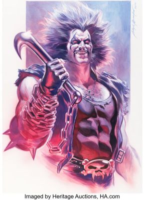 Felipe Massafera - Lobo Illustration Original Art (2020). | Heritage