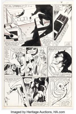 Bill Sienkiewicz Moon Knight #13 Story Page 8 Original Art (Marvel, 1981).