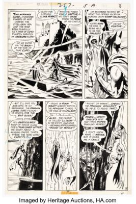 Irv Novick and Dick Giordano Batman #257 Robin Story Page 7 Original Art (DC, 1974). | Heritage