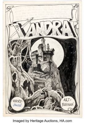 Danny Bulanadi Coching Komiks #1 Splash Page Original Art (San Francisco Comic Book Company, 1976).