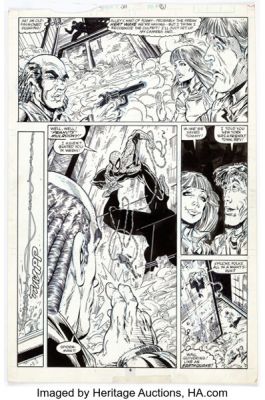 Todd McFarlane The Amazing Spider-Man #311 Story Page 5 Original Art (Marvel, 1989).