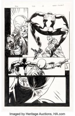 Ron Garney and Bill Reinhold The Amazing Spider-Man #540 Story Page 15 Original Art (Marvel, 2007). | Heritage