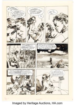 Leo Duranona Creepy #111 Story Page 9 Original Art (Warren, 1979).
