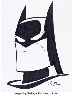 Bruce Timm - Batman Specialty Illustration Original Art (c. 2010s). | Heritage