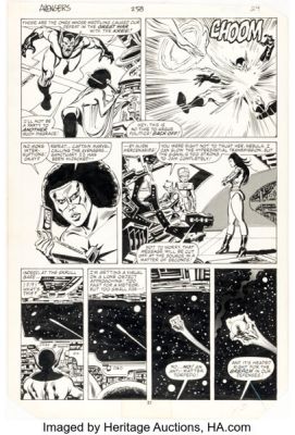 John Buscema and Tom Palmer The Avengers #258 Story Page 21 Original Art (Marvel, 1985). | Heritage