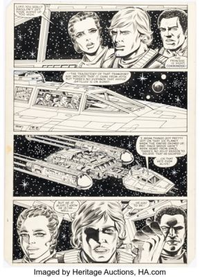 Luke McDonnell and Bob Layton Star Wars #78 Story Page 2 Original Art (Marvel, 1983). | Heritage