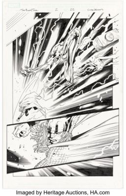 Olivier Coipel and Mark Morales The Mighty Thor #2 Story Page Original Art (Marvel, 2011). | Heritage