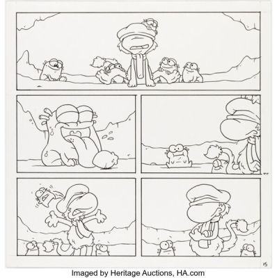 Katie Cook Fraggle Rock #3 Story Page 15 Original Art (Archaia Studios Press, 2011).