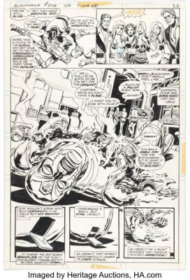 James Sherman and George Evans Blackhawk #248 Story Page 13 Original Art (DC, 1976). | Heritage