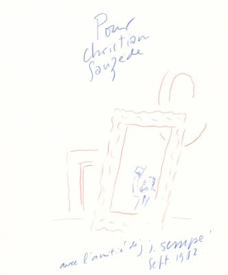 Sempé (Jean-Jacques). Comme Par Hasard. Denoël, 1981. | In-4 carré. | misc / divers