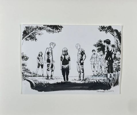 Mammucari Emiliano... | Lot 2 - MAMMUCARI Emiliano - Série : Orphelins, Août 2015.... | misc / divers