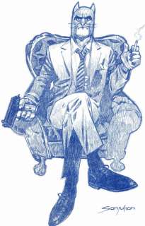 Sanjulian, Manuel - Original drawing - Blacksad | Catawiki