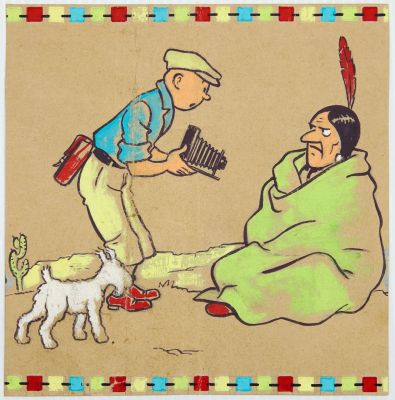 Hergé - Tintin Et... | HERGÉ - Tintin et Milou, illustration à l’encre de... | Tessier Sarrou
