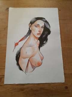 Manolo Carot (dit Man) - Dessin original - Série orgasme - (2016) | Catawiki