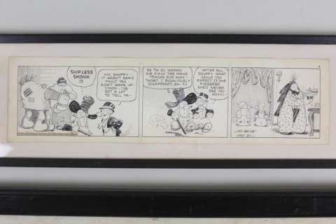 Pair of Original 1930s Comic Strips, Barney Google & Salesman Sam | misc / divers