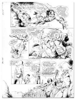 Cheret, André Rahan | LA VALLÉE DES TOURMENTS Encre de Chine pour la Vallée | Coutau Bégarie