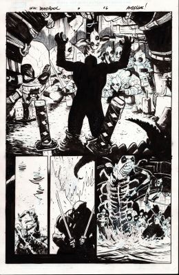Wade Wilson: Deadpool (2026) #6, PAGE 16 BADPOOLS | Comix Art Studio