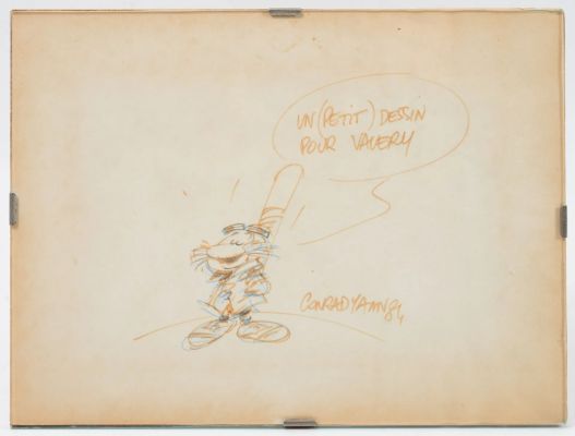 Yann & Conrad (Xxème... | Lot 5 - YANN & CONRAD (XXème - XXIème siècle) Sans titre. Feutre... | Drouot Estimations