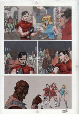 Magnus Robot Fighter (1991) 14 p13 Painting by Ernie Colon Pre-Unity | eBay US (Buy It Now)
