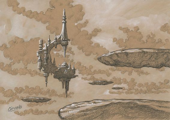 Serra’s Sanctum Preliminary #1 | Corner4art