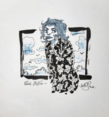 Aris Gilles Le Vieux... | Lot 16 - ARIS Gilles Le vieux ferrand Dédicace couleur sur l’album... | Vermot et Associés