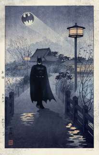 Kōdo88 (Spain, 1968) | Batman: 雨の夜の影 – Tribute to Shiro Kasamatsu | Corner4art