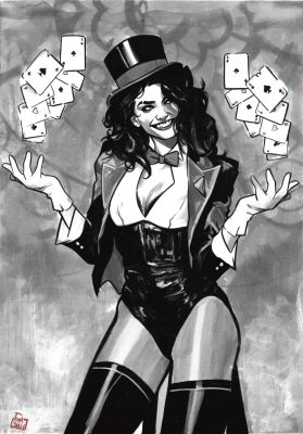 Francesco Tomaselli | Zatanna Illustration | Kirby’s Comic Art