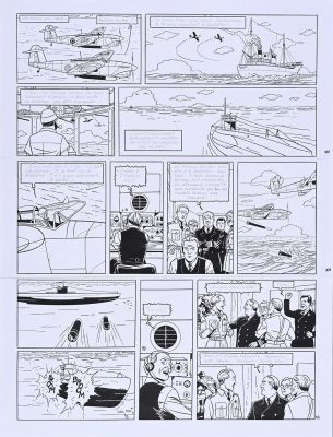 Juillard, André... | JUILLARD, André (1948-2024) Blake et Mortimer, T.23,... | Coutau Bégarie